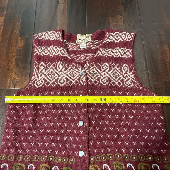 Vintage Woolrich Vest Women’s Small 98% Wool Button Closure Outdoor - Picture 3 of 6